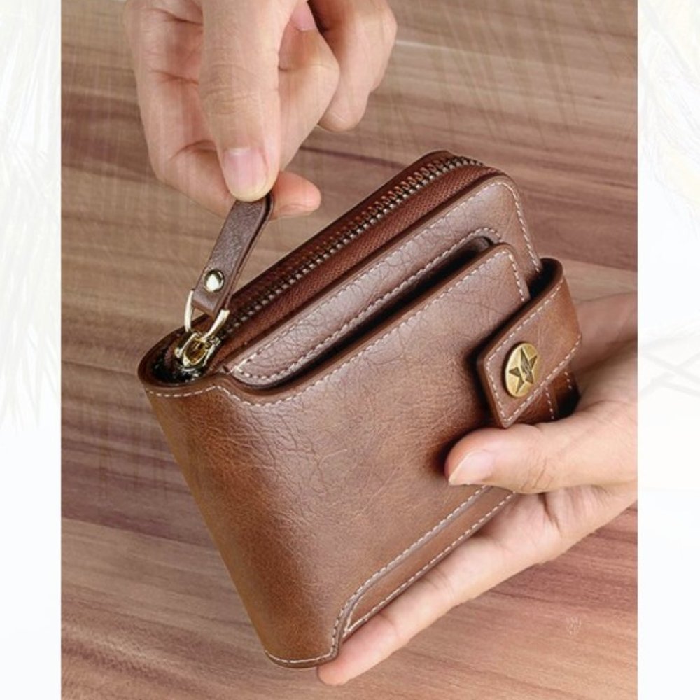 New Zipper Around Small Wallet 230